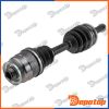 Demi-Arbre de Transmission MTM avant gauche pour MAZDA | NPW-MZ-072, 2M353B437AA